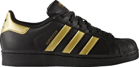 superstar adidas zwart goud|Zwarte Superstars .